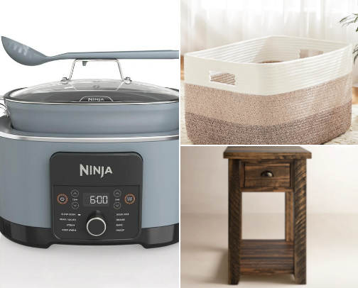 HOME DECOR and ESSENTIAL MUST HAVES cover photo collage