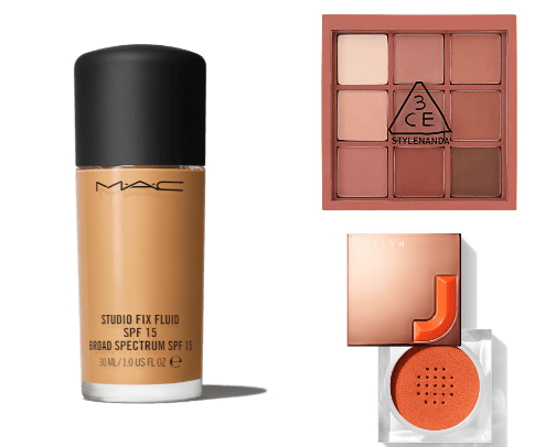 makeup cover photo collage