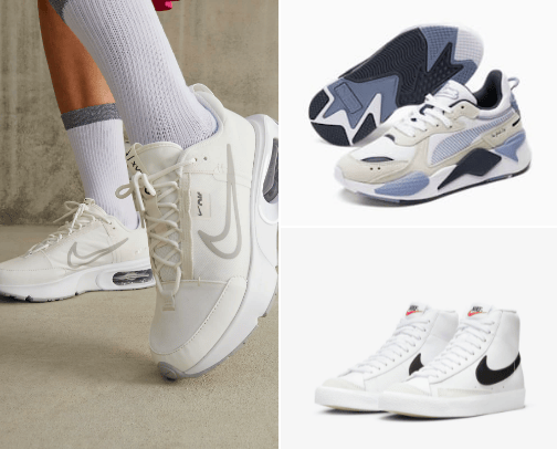 women's shoes cover photo collage