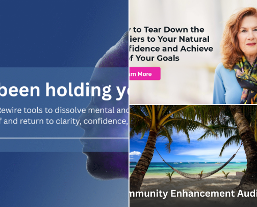 Self-Help & Manifesting Free Resources cover photo collage