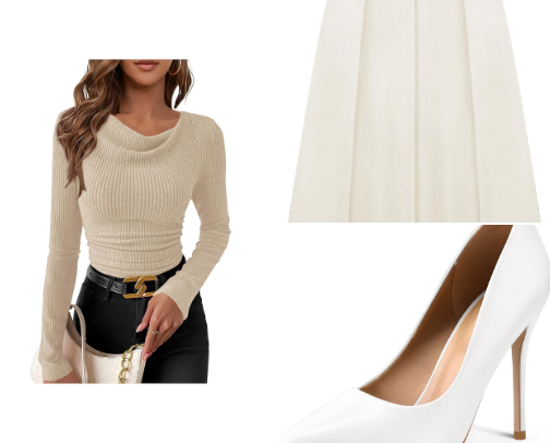 Party outfit cover photo collage
