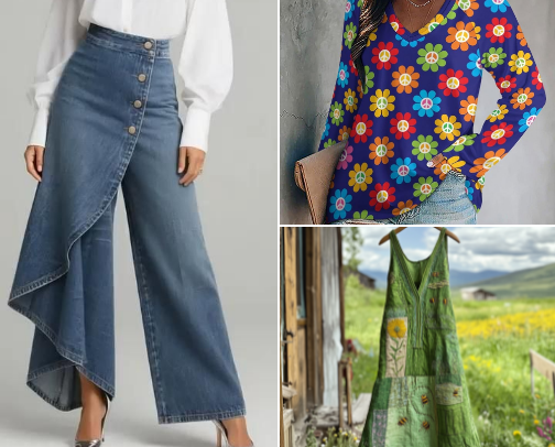 Cotton & Linen: Effortless Elegance: Carefully selected designs that blend drape and comfort across different styles. cover photo collage