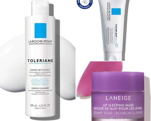 My favorite skincare cover photo collage