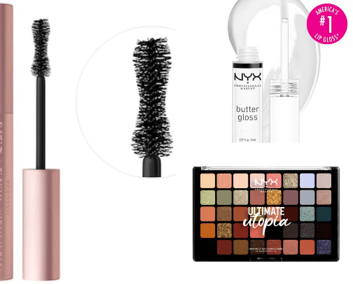 MAKE UP-BEAUTY (powder, maskara, lip liner, eyeliner, contours, corrector, shadows, blushes,  highlighter, bronzer, fixative, eyebrow gel, eyebrow pencils) ❤️🤍❤️✨✨✨ cover photo collage