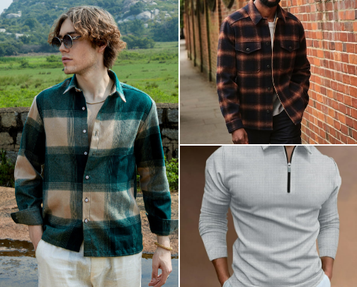 MEN FASHION cover photo collage