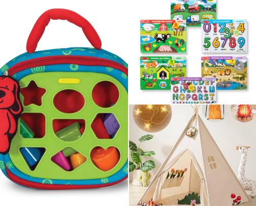 Toddler Toy Recommendations cover photo collage