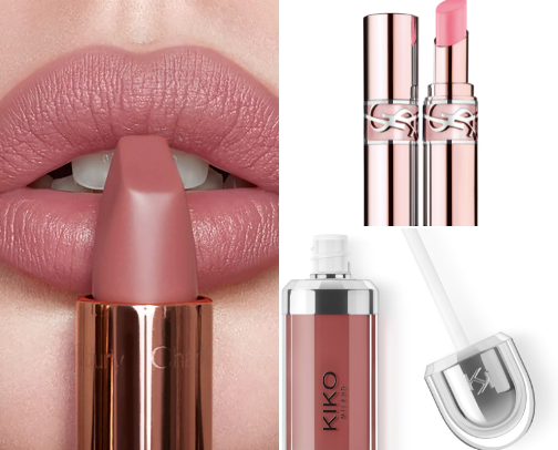 Fav lip products💄 cover photo collage