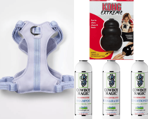 dog mom must haves cover photo collage