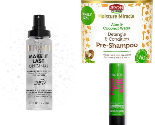 My favorite beauty recs cover photo collage