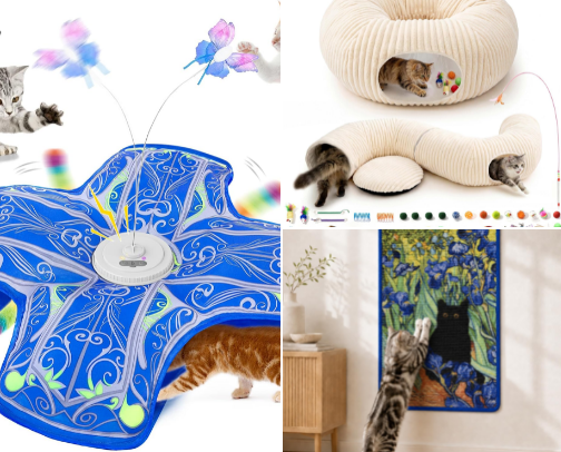 My Cat’s Favourite Products cover photo collage