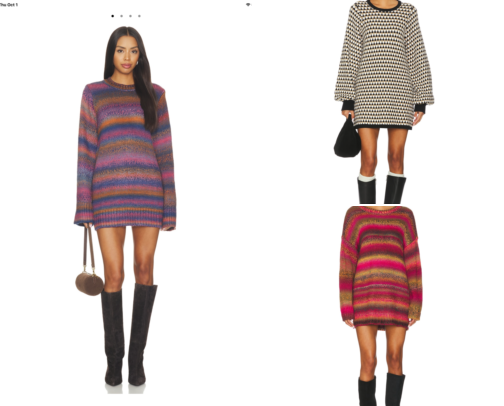 Revolve fall dresses cover photo collage