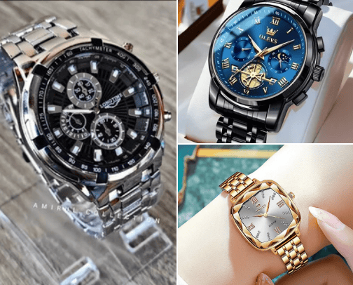 Jam tangan cover photo collage