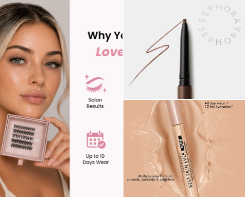 The Glow Collective - Beauty Secrets Edition cover photo collage