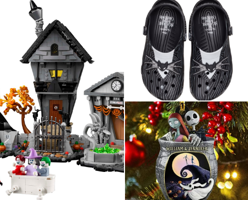 Nightmare Before Christmas Lovers 🤍 cover photo collage