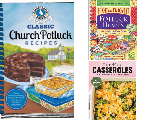 Faith, Fellowship & Food: The Church Suppers Cookbook cover photo collage