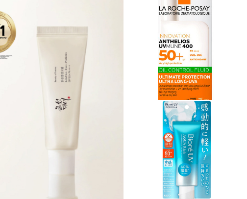 Best Sunscreens for Oily Skin cover photo collage