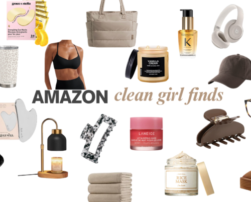 🤍 Clean Girl Aesthetic | Mes essentiels beauté, mode & lifestyle cover photo collage