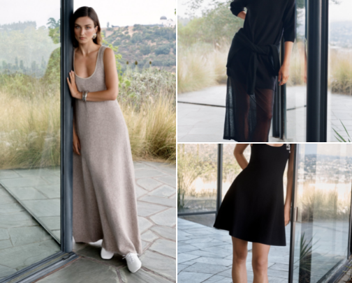 Sweater Weather, Sorted: Knits, Cardigans & Dresses cover photo collage