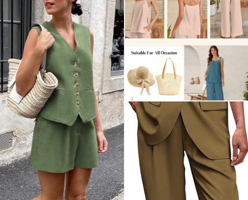 Best Amazon Matching Sets for Women That Look Expensive cover photo collage