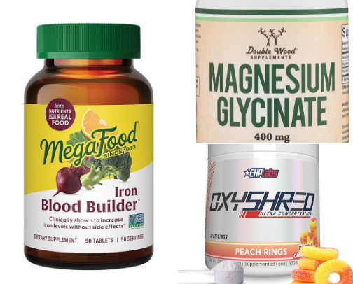 Gut health supplements cover photo collage