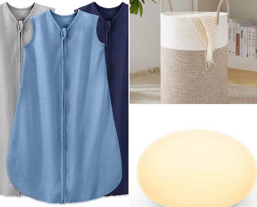 Nursery & Sleep Essentials cover photo collage