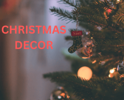 Christmas Decor 🎅🏻🎄 cover photo collage