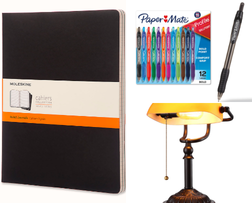 Writing materials master list cover photo collage