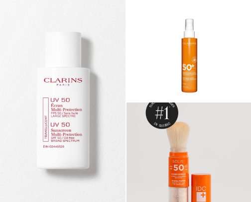 The Best Sunscreen Routines for Highly Reactive and Sensitive Skin in your 40s cover photo collage