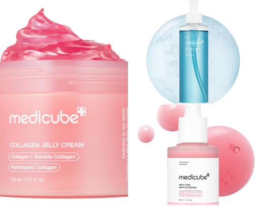 Skin care cover photo collage