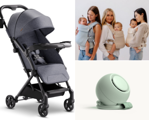 Traveling with a baby cover photo collage