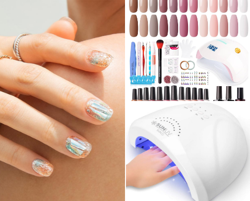 DIY Nails at Home 💅🏿 cover photo collage