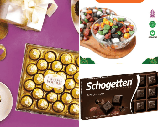 About favorite chocolate cover photo collage