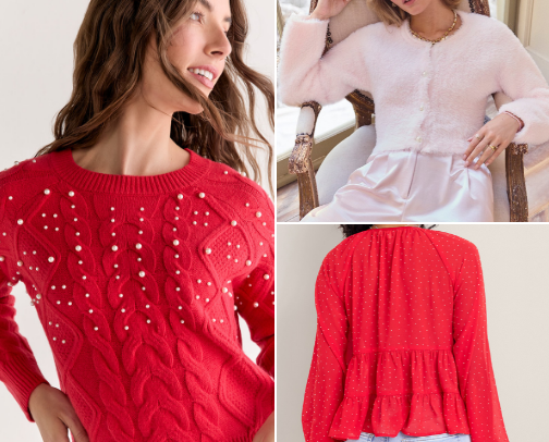 My go-to Christmas outfit pick. cover photo collage