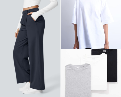 Clothes cover photo collage