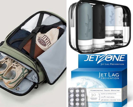 What is in my carry-on for a week in Europe? cover photo collage