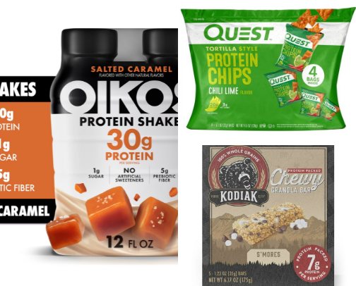 High Protein Snacks That Taste Good cover photo collage