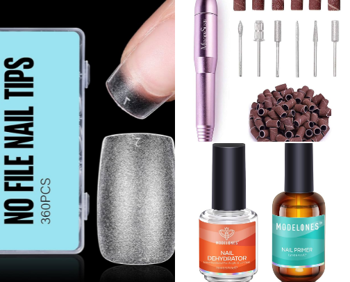 Nailed Down Favs💅🏻 cover photo collage