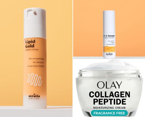 My Favorite Skin Care Products cover photo collage