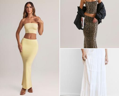 Maxi Skirts I Wear on Repeat! cover photo collage