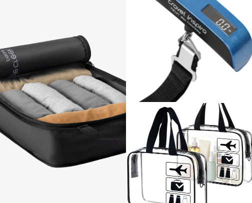 Travel & On-the-Go Essentials cover photo collage