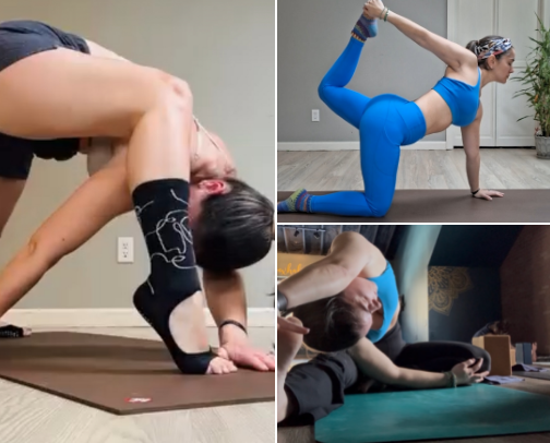 Yoga Gear cover photo collage