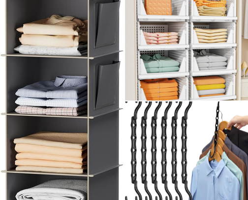 MUST HAVE Closet Organization cover photo collage