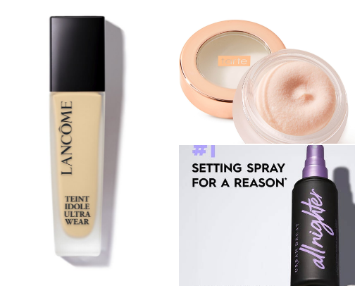 FLAWLESS FACE | PRIMER, FOUNDATION, SETTING POWDERS & MORE cover photo collage