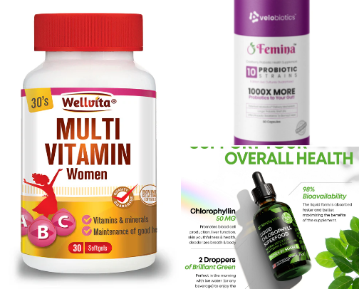Fav supplements- Wellness without the overwhelm cover photo collage