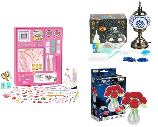 Low Stress Hobbies for Adults cover photo collage