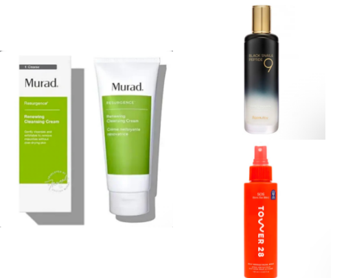 Skin care 🌟 cover photo collage