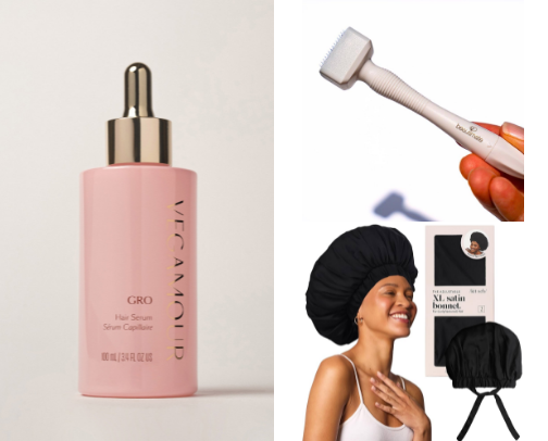 Combating Hair Loss: Promoting a Healthy Scalp and Stronger Hair cover photo collage