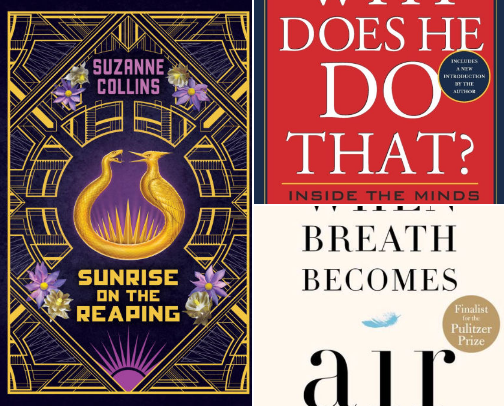 My 5⭐️ reads from 2025 cover photo collage