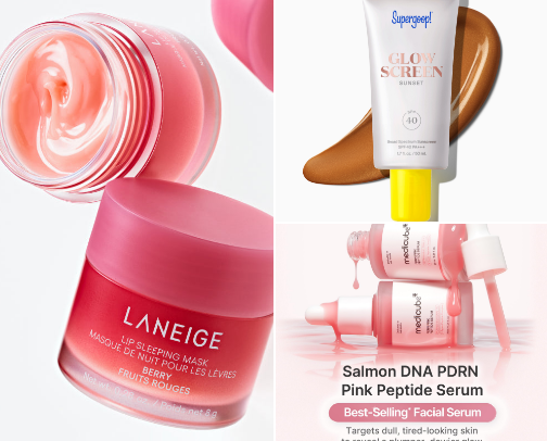 Effective Korean skincare products cover photo collage