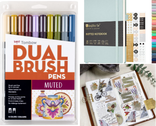 Bullet Journaling Faves cover photo collage